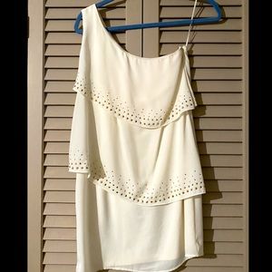 1 Shoulder Layered Dress 🎀